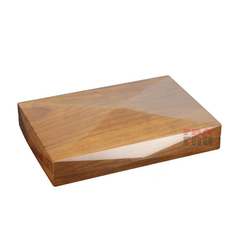 Wholesale Wood Cigar Boxes Customized Cigar Case Package Custom Logo Hold 10 Cigars