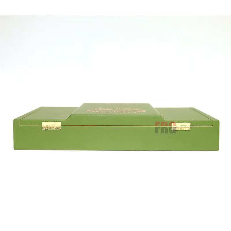 New Arrival Habana Custom Luxury Single Cigar Gift Boxes Hold 10 Cigars Green Cigar Shipping Package