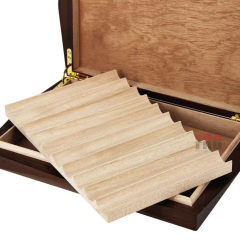 Wholesale Wood Cigar Boxes Customized Cigar Case Package Custom Logo Hold 10 Cigars