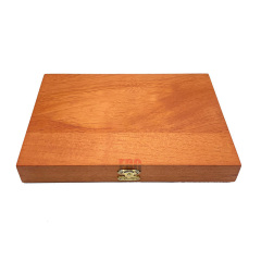 New Arrival Handmade Luxury Wooden Cigar Case High Glossy Spanish Cedar wood Box Hold 10 Cigars