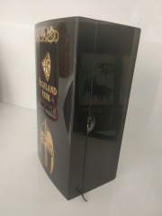 Wholesale Single Bottle Wooden Wine Box MDF Veneer Paper Handmade Gift Luxury Timber Wine Wood Box