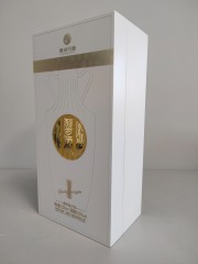 Taifu Wholesale High Quality Wood Wine Box Package with Matt Lacquered White Color OEM ODM