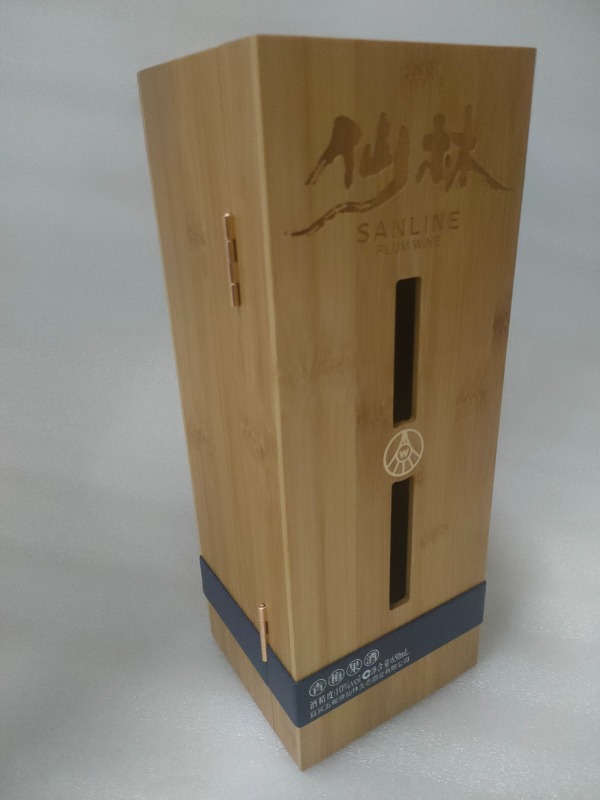 Taifu Premium Bamboo Wood Wine Gift Package Box Custom Logo OEM ODM