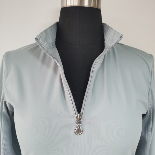 Chemise à manches longues respirante à séchage rapide imprimée pour femmes personnalisée chemise équestre équitation évacuant la transpiration