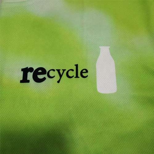 Novos produtos camiseta de poliéster reciclado baixo quantidade