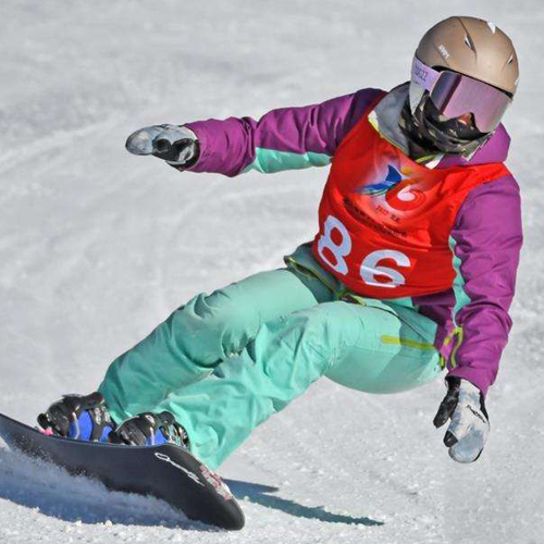 Vestuário de colete numérico personalizado para traje de snowboard