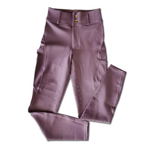 Pantalon d&#39;équitation impression personnalisée taille haute nylon élasthanne culotte équestre