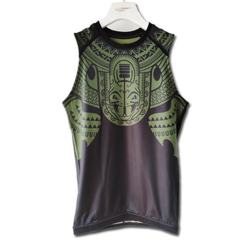 Maßgeschneidertes Fitness-Singlet aus Polyester