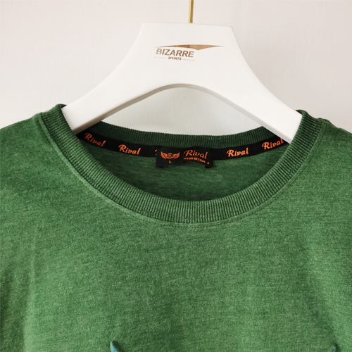 Fashional custom logo cotton long sleeve T-shirt with embossed logo