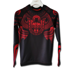 Custom Fitness Polyester and Elastane long sleeve T-shirt