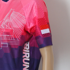 Custom Full Sublimation Short Sleeve Cycling Jersey