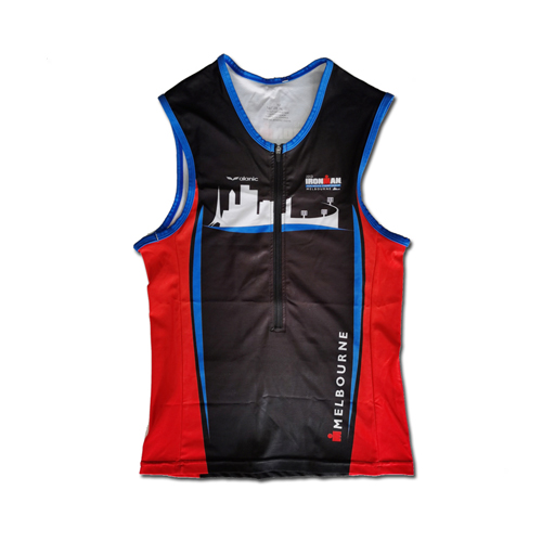 Customized Full Sublimation Cycling Children's Vest