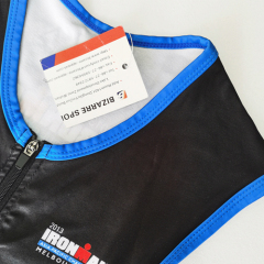 Customized Full Sublimation Cycling Children's Vest