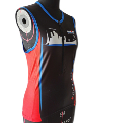 Customized Full Sublimation Cycling Children's Vest