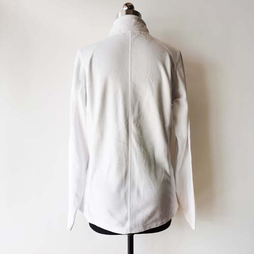 OEM full zip long sleeve blank for women