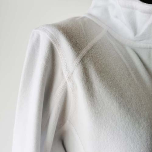 OEM full zip long sleeve blank for women