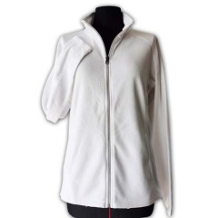 OEM full zip long sleeve blank for women