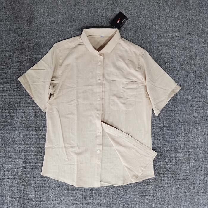 Cotton imitation linen men's shirt