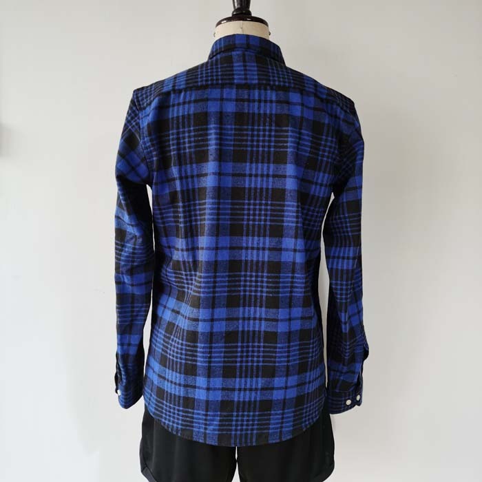 mens long sleeve plaid shirt