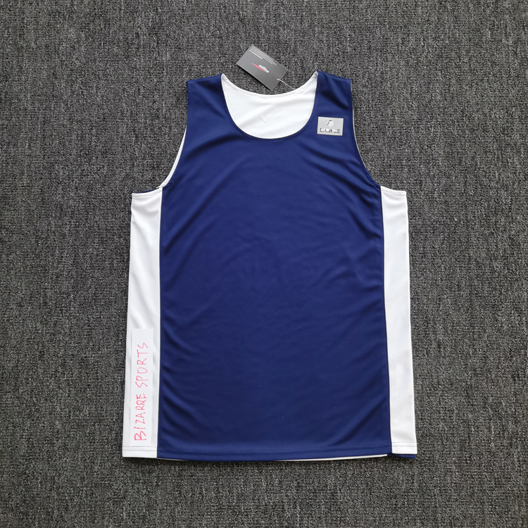 A474 Sublimation Printing Logo Mesh Unique Designs in Reversible Youth Basketball Jerseys Wear