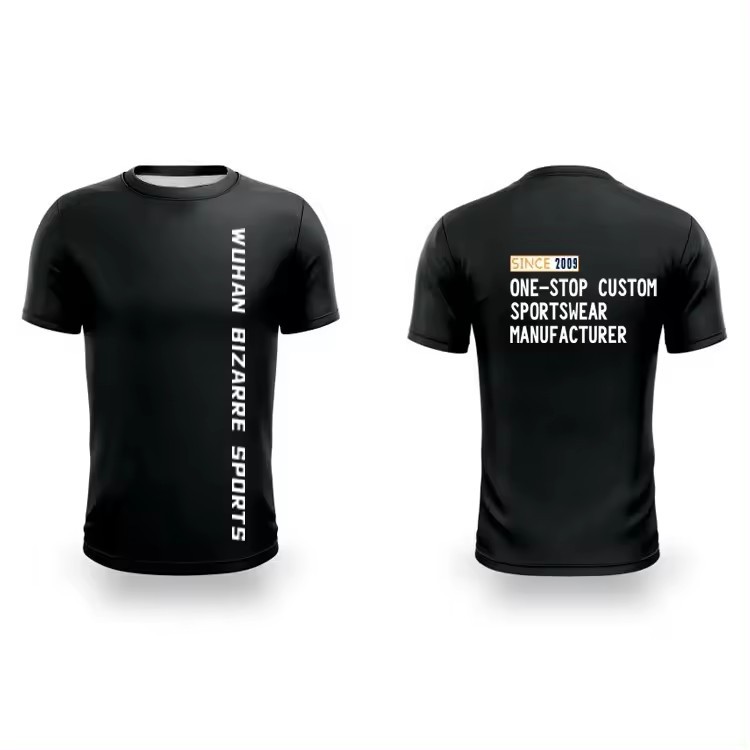 Custom High Quality Printed Fitness Running T-Shirts For Running Latest New Sport Design