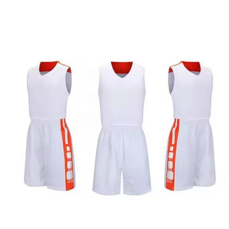 high quality Customized sublimation basketball Uniform design Logo Custom Breathable reversible