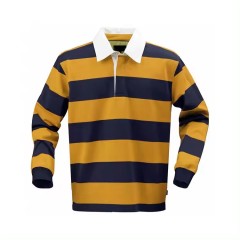 Professional Rugby Jersey Customized long sleeve Rugby Polo Jersey Rugby team wear in Bizarre Sports.