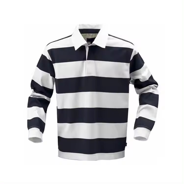 Professional Rugby Jersey Customized long sleeve Rugby Polo Jersey Rugby team wear in Bizarre Sports.