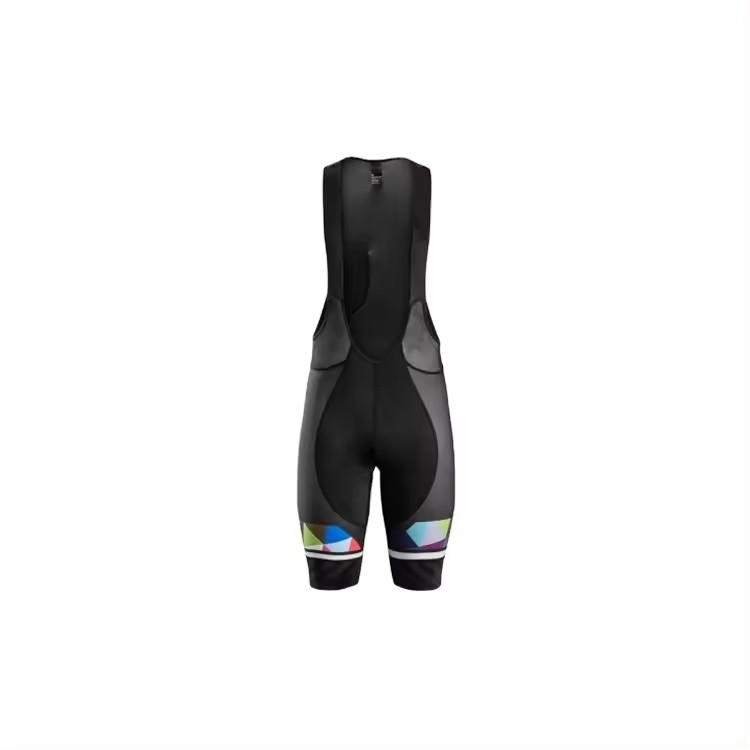 Customizable Mens black Bib Shorts breathable Cycling Wear manufacturer | BizarreSportswear.com