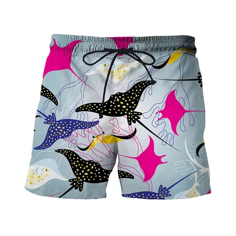 Custom Men's Hawaiian style beach pants summer beaching shorts clothing | BizarreSportswear.com