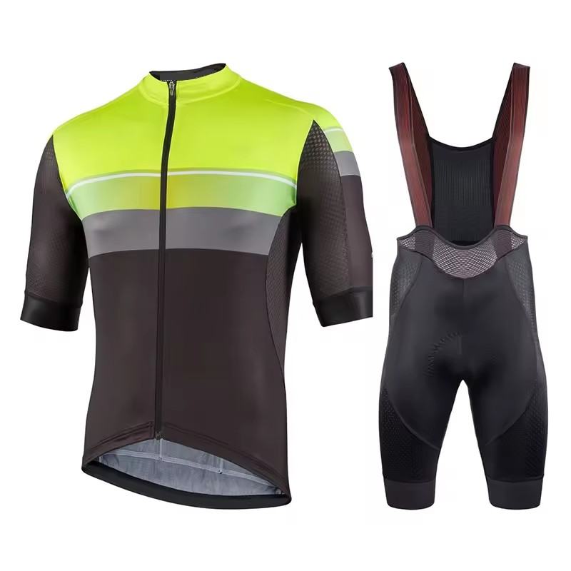 Sublimation Men's bib Shorts Jersey Custom Men's cycling jersey in Bizarre Sportswear