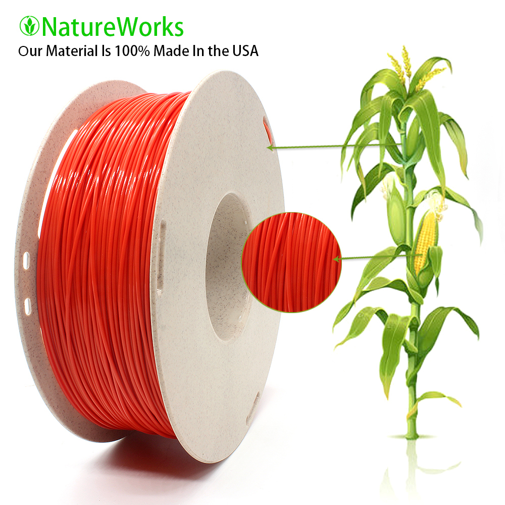 PLA Filament 1.75mm (+/-0.03mm) 2.2lb (1kg)