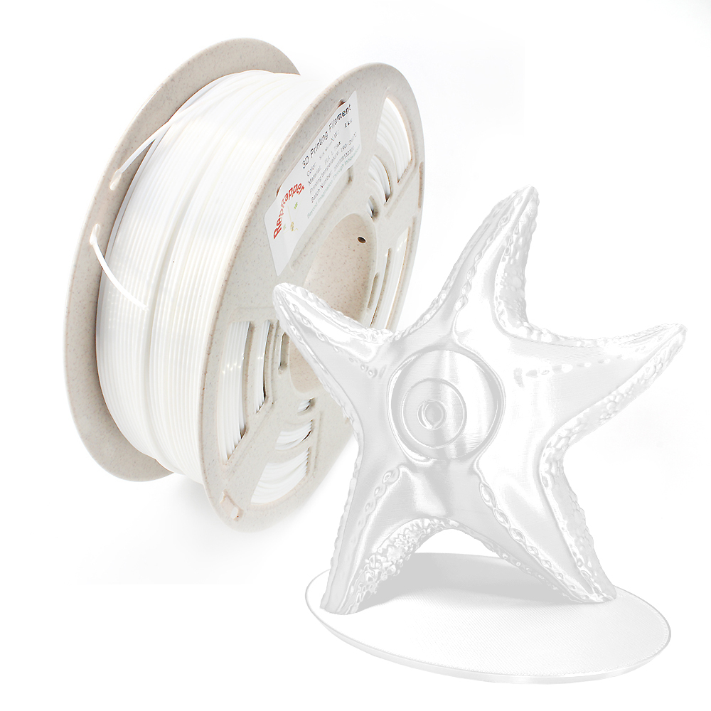 Silk PLA Filament 1.75 mm (+/-0.03 mm) 2.2 lbs (1 kg), Silky Shiny Shine