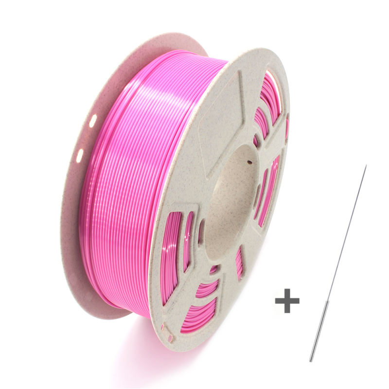 Silk PLA Filament 1.75 mm (+/-0.03 mm) 2.2 lbs (1 kg), Silky Shiny Shine