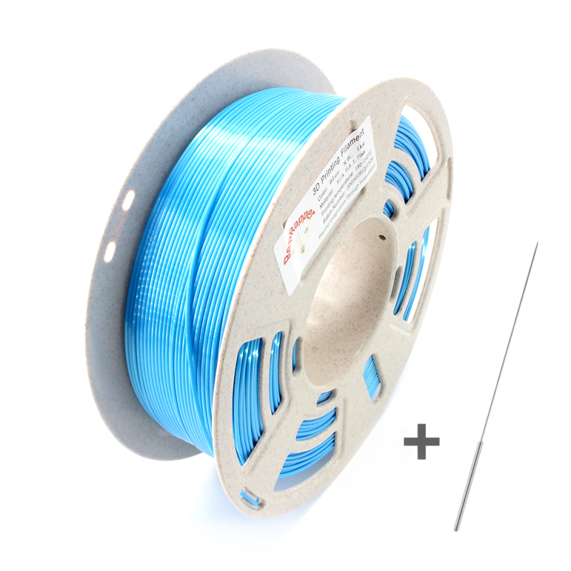 Silk PLA Filament 1.75 mm (+/-0.03 mm) 2.2 lbs (1 kg), Silky Shiny Shine