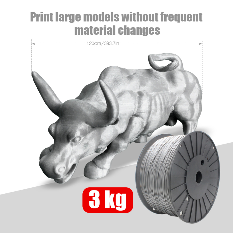 PLA Filament 1.75mm (+/- 0.03mm) 6.6lb (3kg)