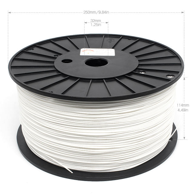 PLA Filament 1.75mm (+/- 0.03mm) 6.6lb (3kg)