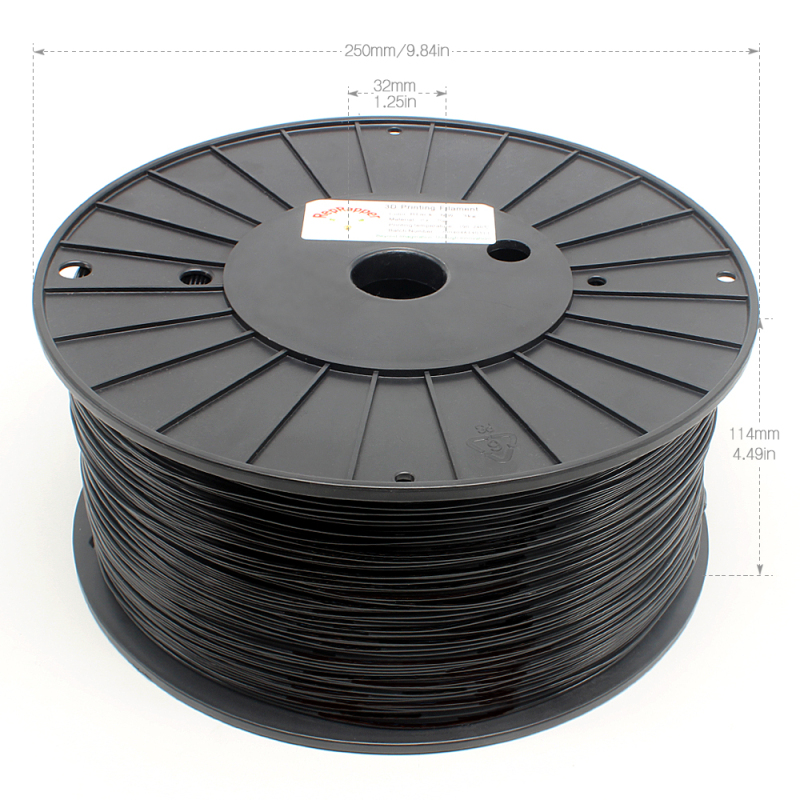 PLA Filament 1.75mm (+/- 0.03mm) 6.6lb (3kg)