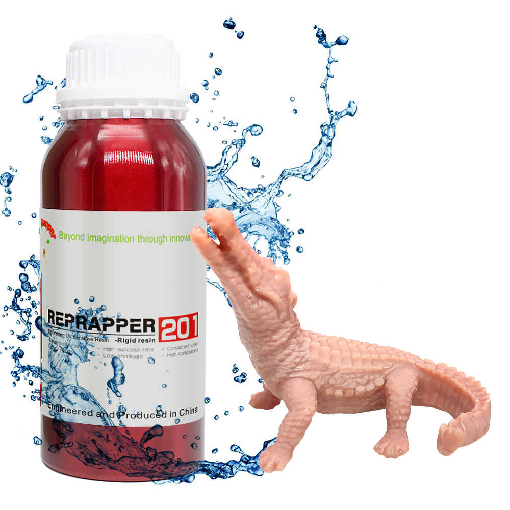Water Washable Resin 405nm for LCD 3D Printing, Reprapper 203