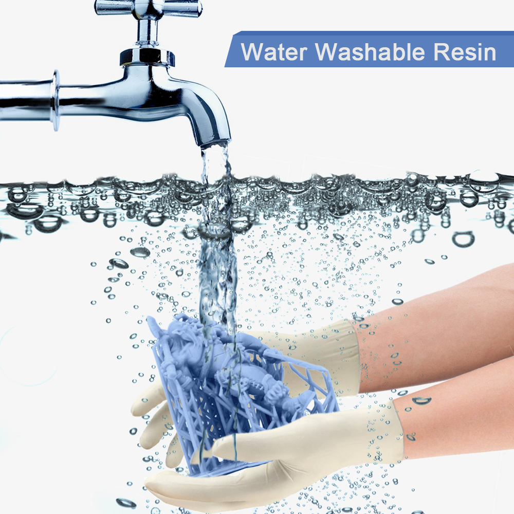 Water Washable Resin 405nm for LCD 3D Printing, Reprapper 203