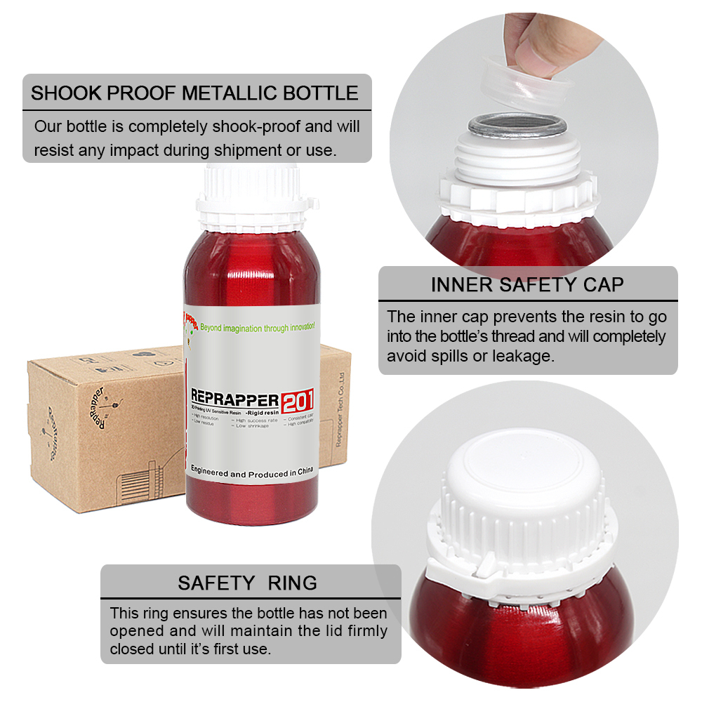 Water Washable Resin 405nm for LCD 3D Printing, Reprapper 203