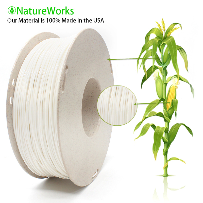 PLA Filament 1.75mm (+/-0.03mm) 2.2lb (1kg)