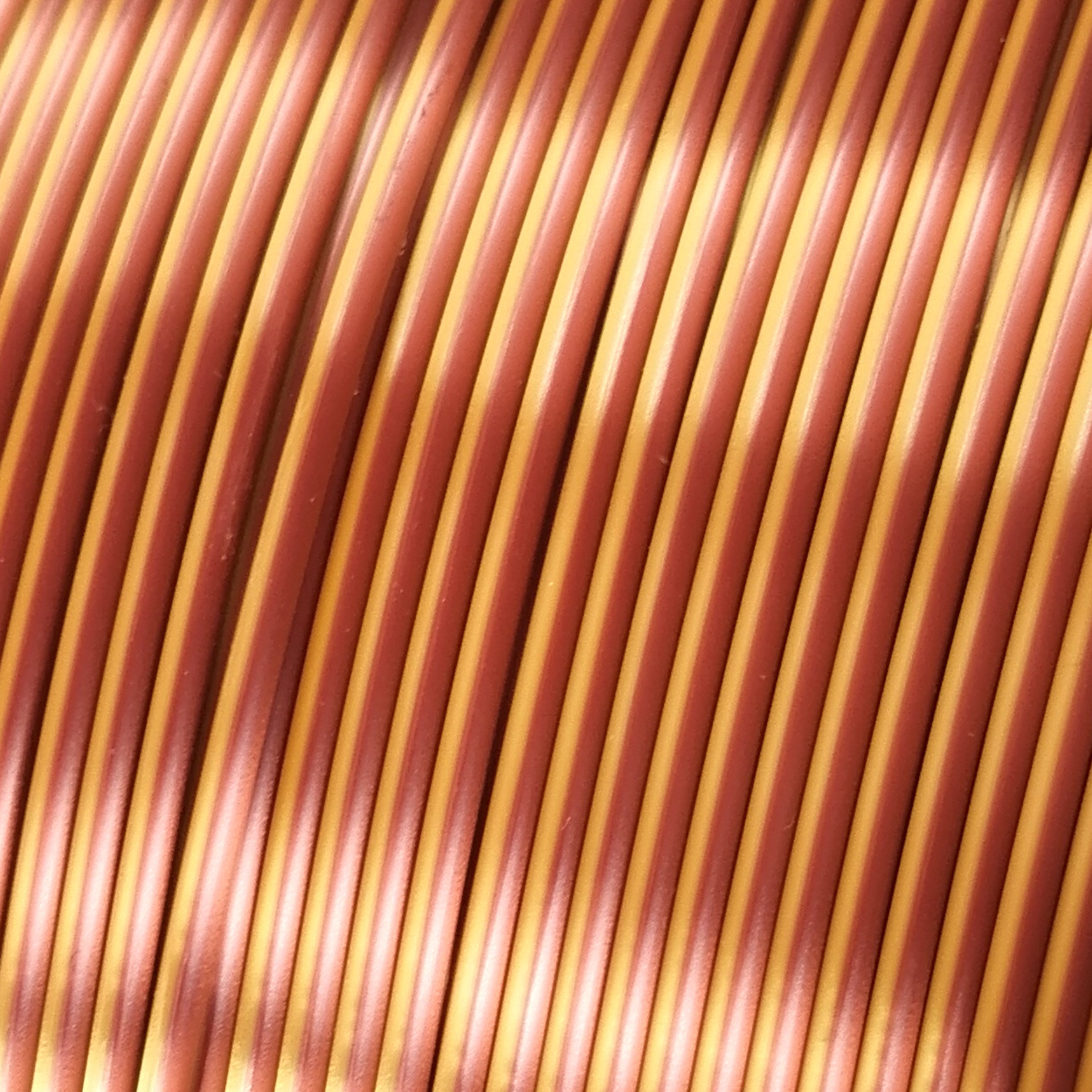 Reprapper Dual Color Silk Filament Coextrusion PLA Filament 1.75mm for 3D Printer & 3D Pen, Multicolor Like Rainbow PLA, 2.2lbs (1kg)