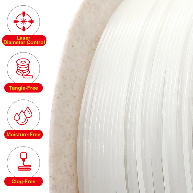 RepRapper Glow in The Dark Green PLA 3D Printer Filament 1.75mm (+- 0.03mm) 2.2lb (1kg)