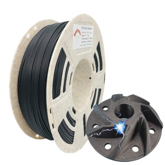 Reprapper Electrically Conductive PLA Filament 1.75mm (± 0.03mm) 1kg (2.2lb)