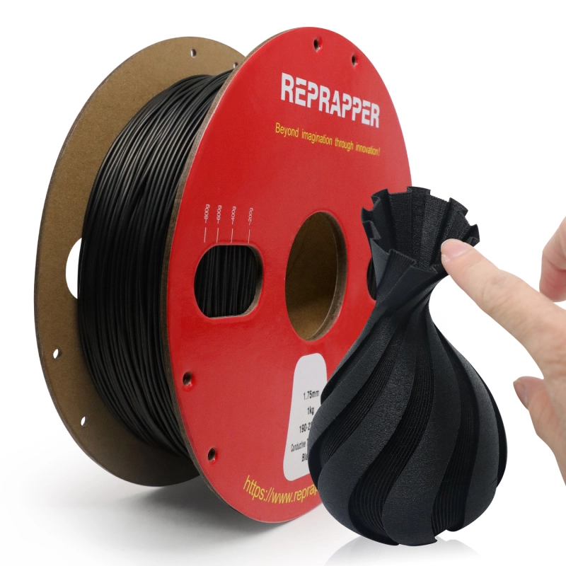 Reprapper Electrically Conductive Filament 1.75mm (± 0.03mm) 1kg (2.2lb)