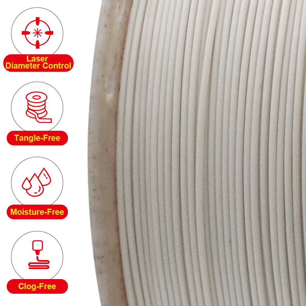 MABS (Modified ABS) Filament Low Warping 1.75 mm (+/- 0.03 mm) 1kg