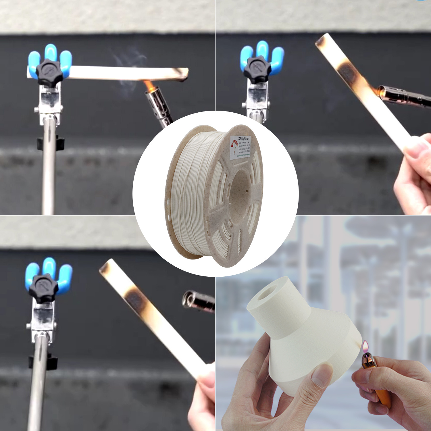 MABS (Modified ABS) Filament Low Warping 1.75 mm (+/- 0.03 mm) 1kg