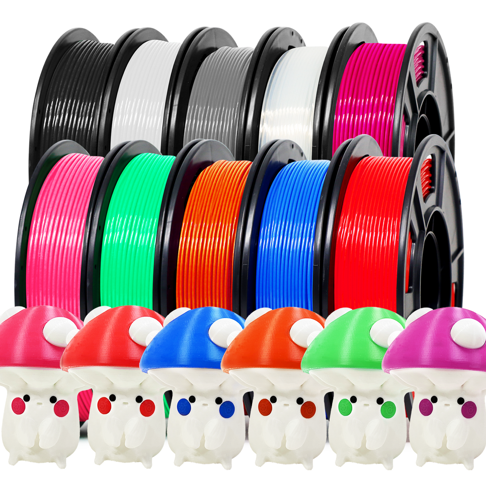 MPLA (Modified PLA) Extra Strong PLA Plus Filament 1.75mm (+/- 0.03mm) 2.2lbs (1kg)