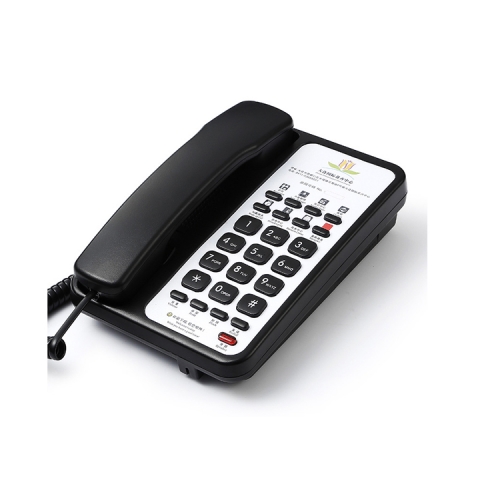 Hot Selling 5 Stars Hotel Guestroom Corded Analog Telephone With Customized Logo and 8 Groups One Touch Memories Buttons (PA046)